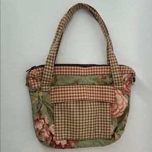 Marnie Original Floral Patchwork Quilted Tote Bag/Purse Cottagecore